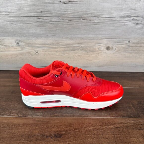 Nike Air Max 1 Mens Size 9 Gym Red Sail University Red Crimson HQ3607 687 - Picture 6 of 9